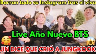 Download Lagu URGENTE🔴Live Año Nuevo BTS, los 7 confiesan su gran deseo 😭 borran todo su Instagram tras el vivo😨 MP3