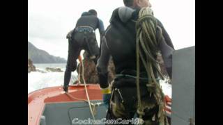 Percebeiros de Cariño - Ortegal - Galicia, Verano 2011