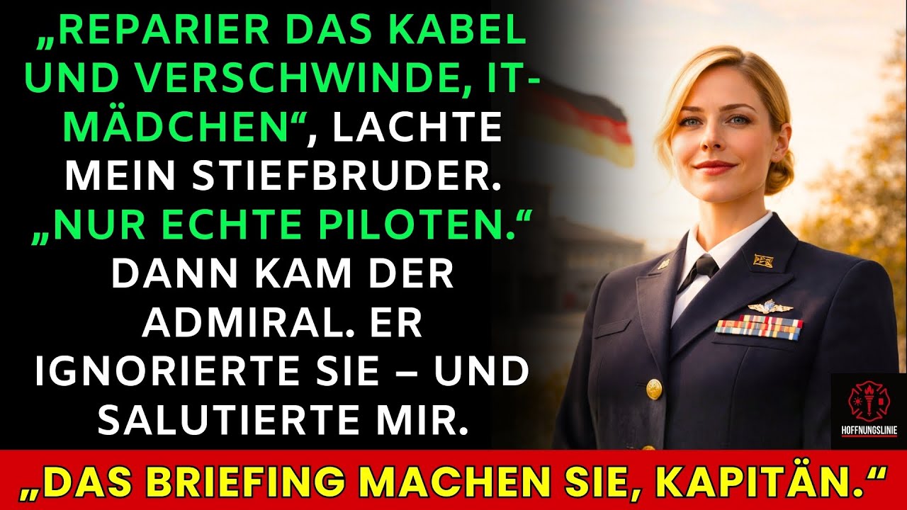 „Nur echte Piloten“ – Er lachte über meine Zivilkleidung, bis ich sein Geschwader stoppte
