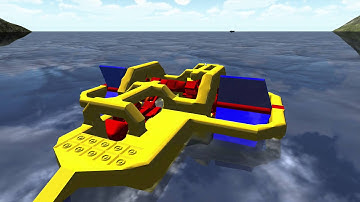 SimplePlanes 1.1.5 Update - Floating and configurable rotating parts