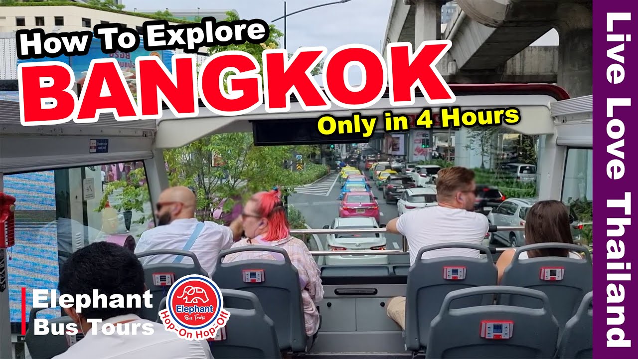 elephant tour bus bangkok