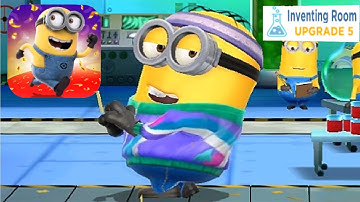 Minion rush Stereo epic minion Inventing room funny android / ios gameplay walkthrough