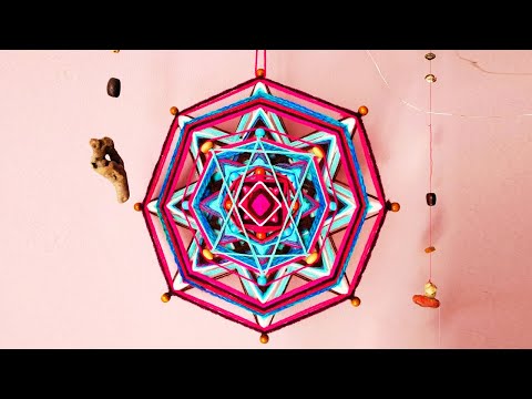 Video: Hoe Een Mandala Te Weven
