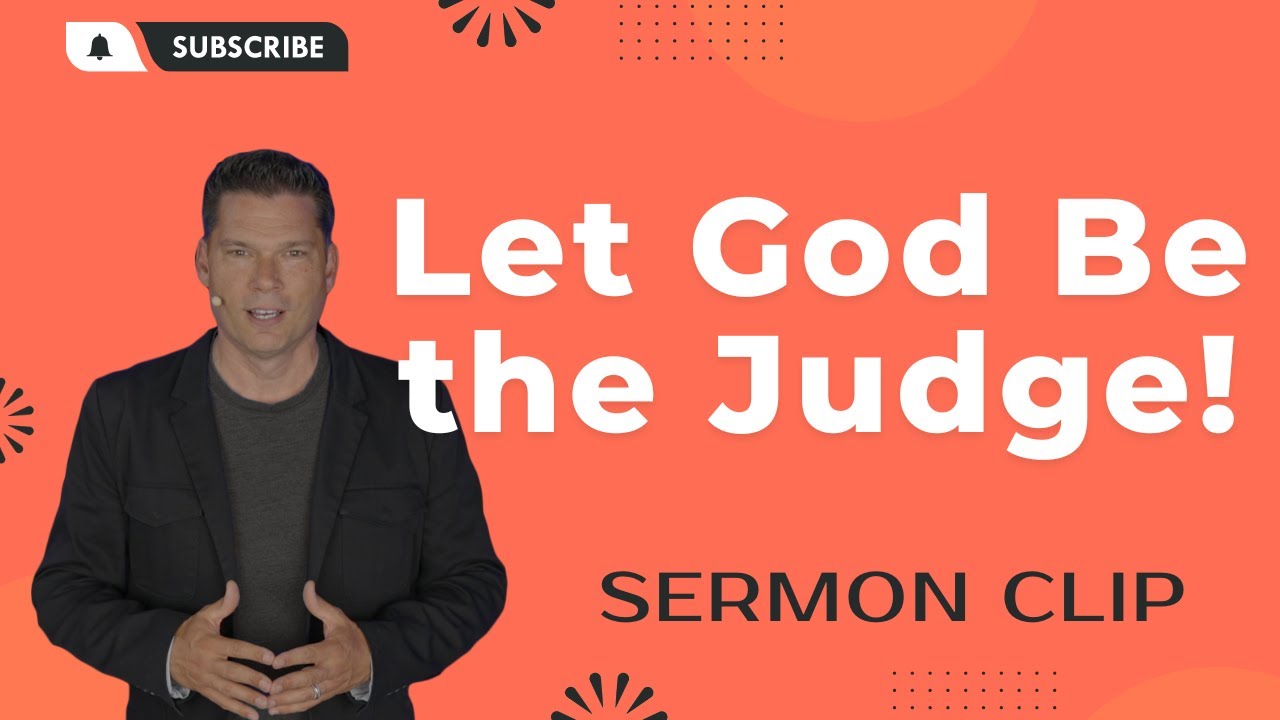 Let God Be the Judge! Andrew Farley YouTube