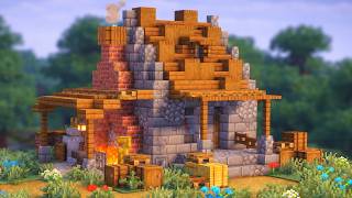 Minecraft Cozy Medieval Blacksmith Tutorial