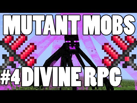 Minecraft Divine RPG + Mutant Mobs Modded Let's Play! Ep. 4 Loaded in Diamonds - Minecraft Divine RPG + Mutant Mobs Modded Let's Play! Ep. 4 Loaded in Diamonds