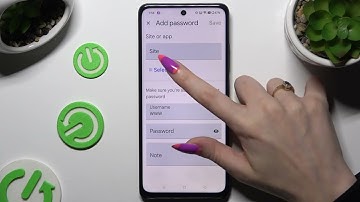 Realme 12X - How to Add Passwords to the Password Manager for Enhanced Security