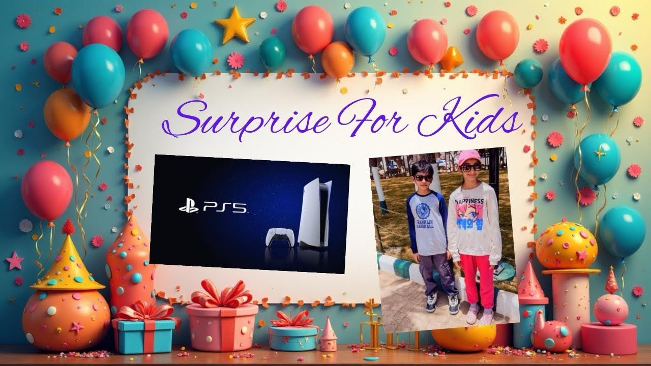 Family ka Biggest Surprise! PlayStation Gift for Kids | Zohan’s Birthday Special Vlog