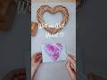 🩷Relaxing Acrylic Heart ASMR 💗 Satisfying Painting Process #acrylicpainting #satisfyingart #fluidart
