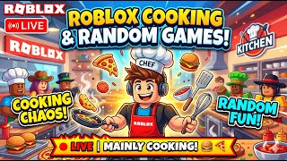 I Became a ROBLOX CHEF! 👨‍🍳 Cooking Games &amp; Random Fun!