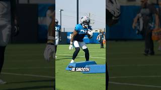 Joint Practice: Jonathon Brooks looking shifty #carolinapanthers