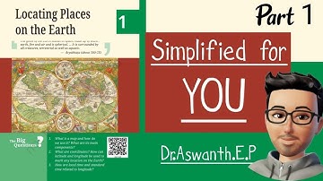 Locating  places on the earth Class 6 Social Chapter 1 Part 1 | Dr.Aswanth.E.P |#class6ncert
