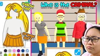 Who Is The Criminal? - Line Up Draw The Criminal