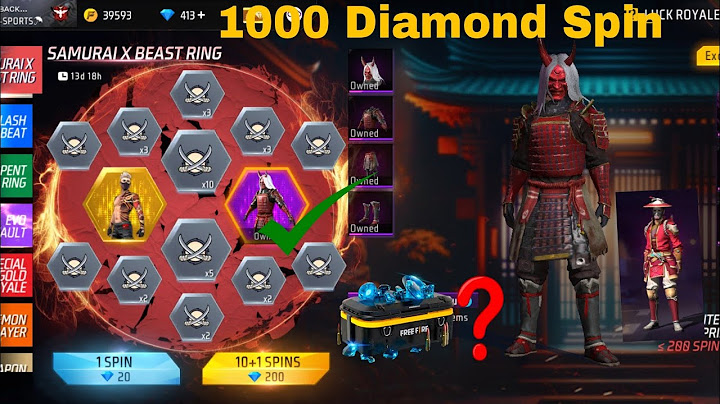 SAMURAI X BEAST RING EVENT | FREE FIRE ZOMBIE SAMURAI BUNDLE RETURN | FREE FIRE MAX