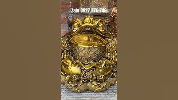 Cóc ngậm tiền như ý #đồđồngnguyễnnghi #phongthuy #trendingshorts #đồđồngxưa