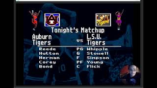 NATES WORLD CUP USA '94 QUALIFIERS: NCAA Basketball SNES: LSU Tigers vs Auburn Tigers