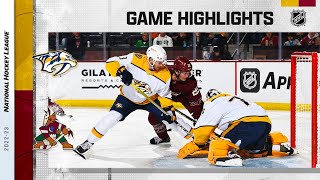 Predators @ Coyotes 2/26 | NHL Highlights 2023