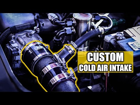 Cutting up a BRAND NEW Intake | Custom Cold Air Intake for the VW 2.5 07K IE Short Runner Manifold