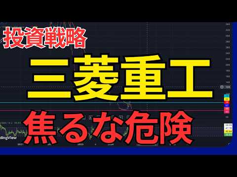 [Mitsubishi Heavy Industries Chart Analysis] Is a sharp drop ...