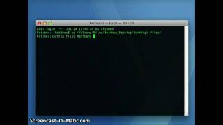 Terminal Tip 4 Arrow Keys