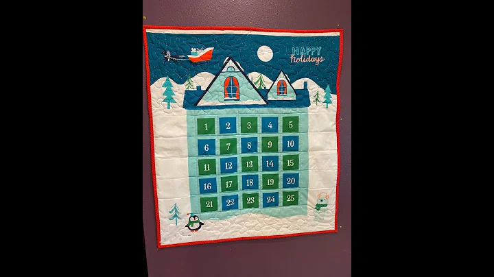 How to make the Christmas Countdown Calendar by Sa...