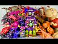 Jurassic World Rebirth ASMR Dinosaur Unboxing T-rex Triceratops Giga Mosasaurus Zuru Smashers 35