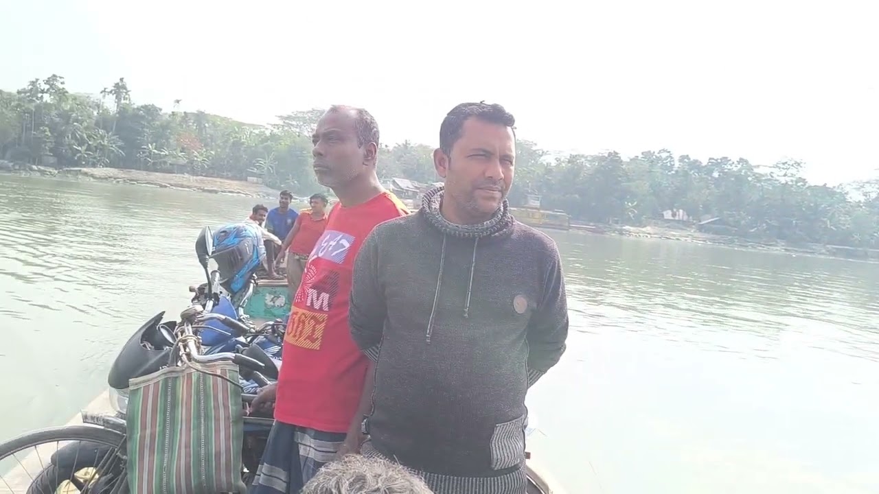 Uzipur ferry ghat is a very beautiful place 