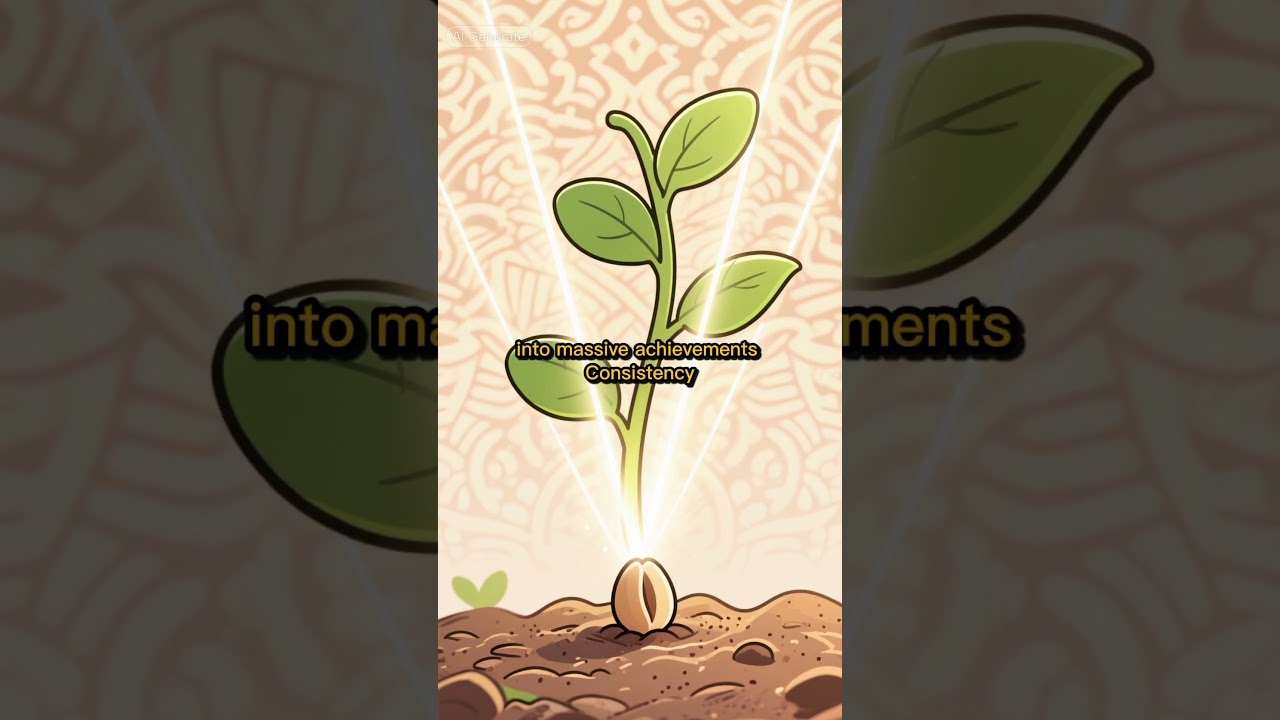 Small efforts done daily build great success