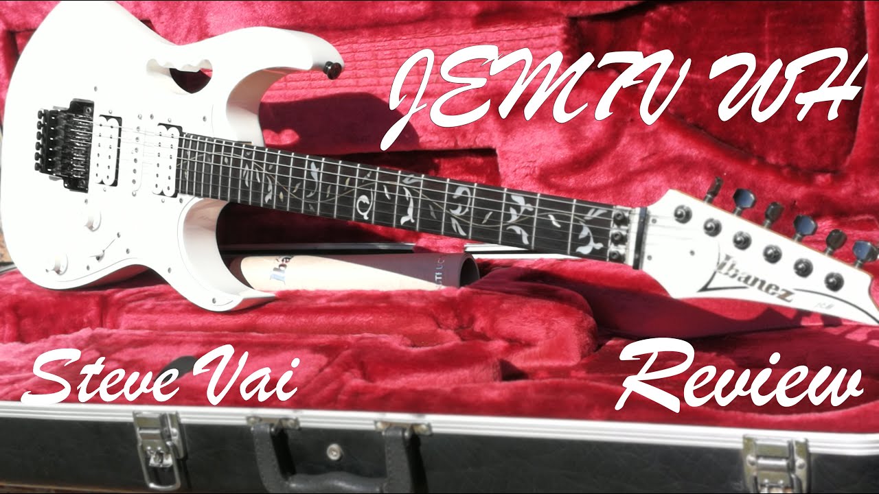 1994 Ibanez JEM7V WH Showcase! - YouTube