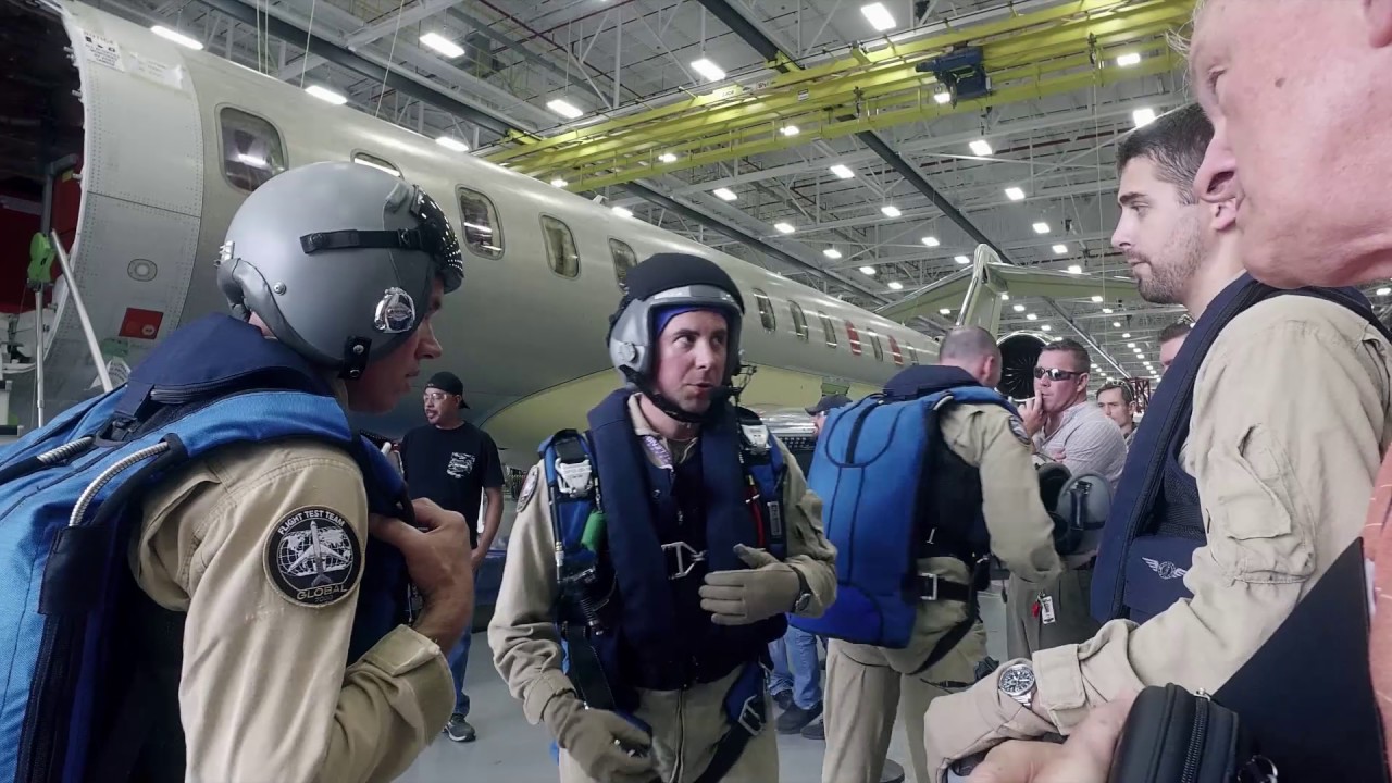 Global 7000 first taxing