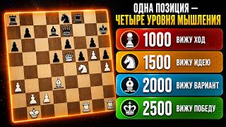 На каком уровне мышления в шахматах Вы находитесь?