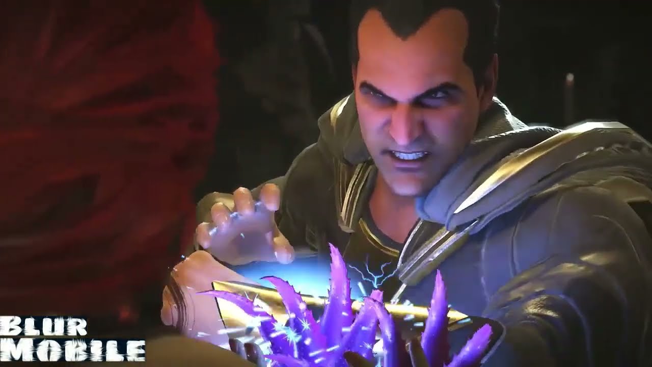 Injustice 2 - All Poison Ivy Vs Black Adam Intros And Interactions