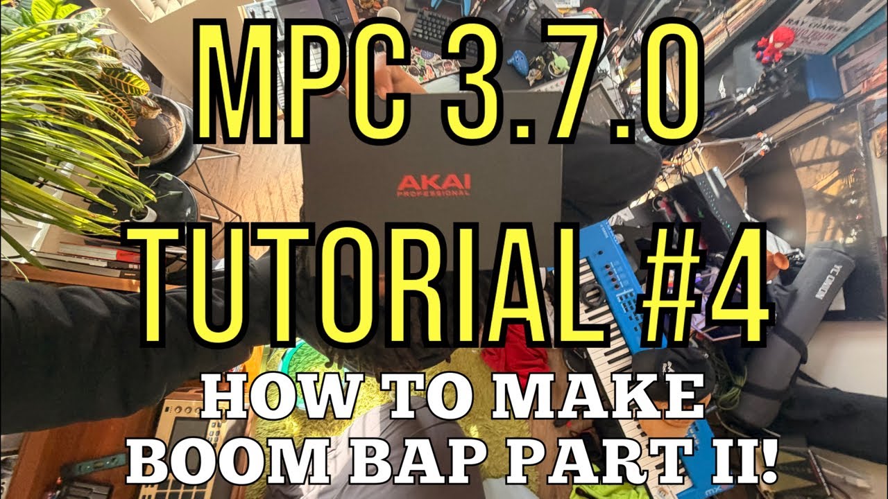 Mpc 3.7.0 Tutorial 4 How to Make Boom Bap 2