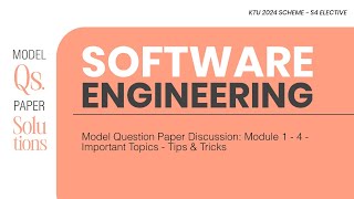 Important Topics - Model Question Paper Analysis - Software Engineering 