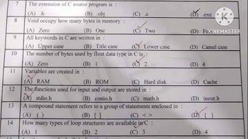 12th Class Computer Science Lahore Board First Time Paper 2023 | CS paper 12th class 2023 Lahore
