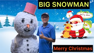 SNOWMAN | Diy A Big Snowman For Christmas | KEEDIY #7 |