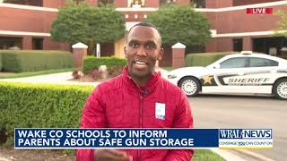 Wake County schools to inform parents about safe gun storage