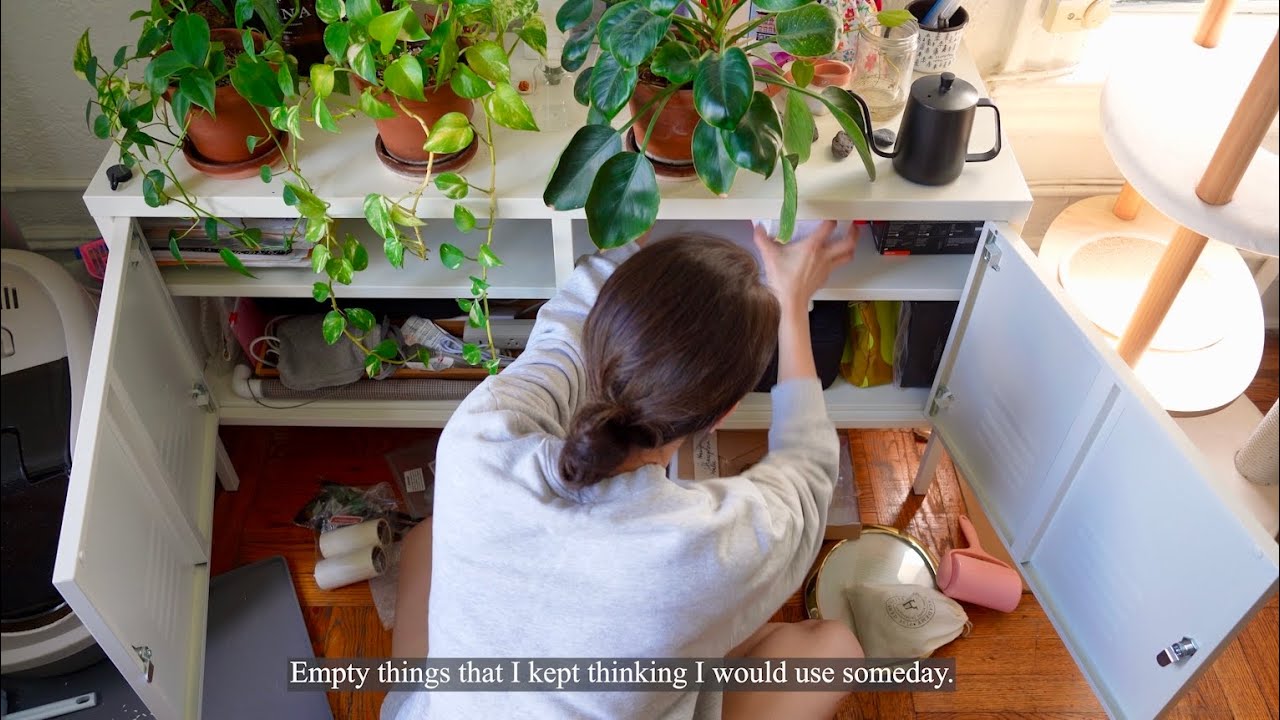 Decluttering Small Things in a Small Brooklyn Apartment 