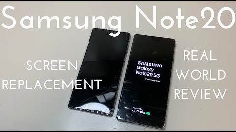 Samsung Galaxy Note20 5G Screen Replacement (Fix Your Broken Display!)