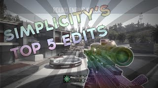 Simplicity's Top 5 Edits | Commentated by Opaque