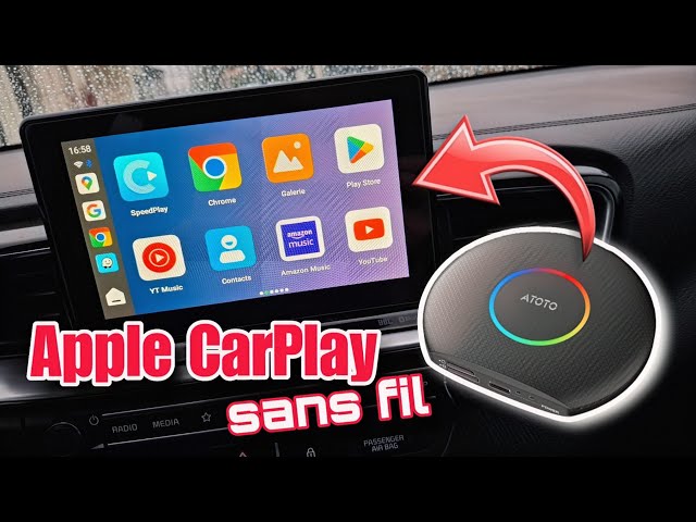 新品 ATOTOZONE CB6 ワイヤレスCarPlay AIボックス（ATOTOZONE CB6 