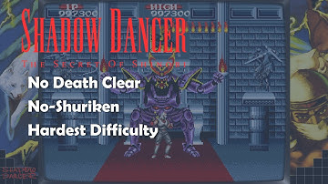 Shadow Dancer: The Secret of Shinobi (Genesis) No Death Clear (Hardest Difficulty | No-Shuriken)