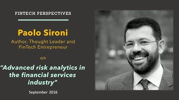 FinTech Perspectives - Paolo Sironi on Advanced analytics in Wealth management