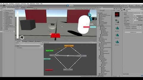 Unity Drone Puzzles - Pressure Button, Door, LightBulb!