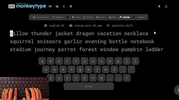 What 322 WPM looks like on MonkeyType 😱 | Fastest Typing Challenge