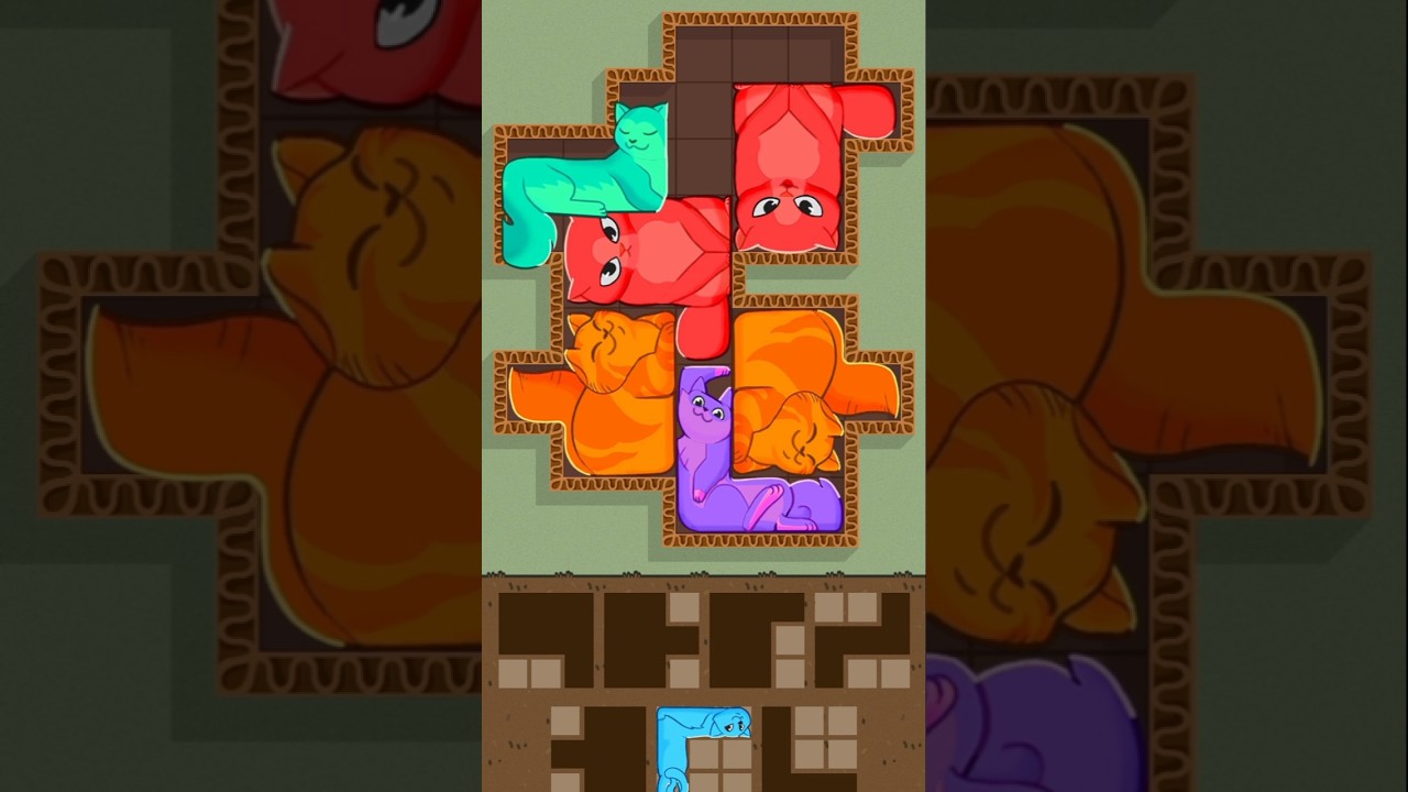 I Play Cat 🐈 Puzzle Game 