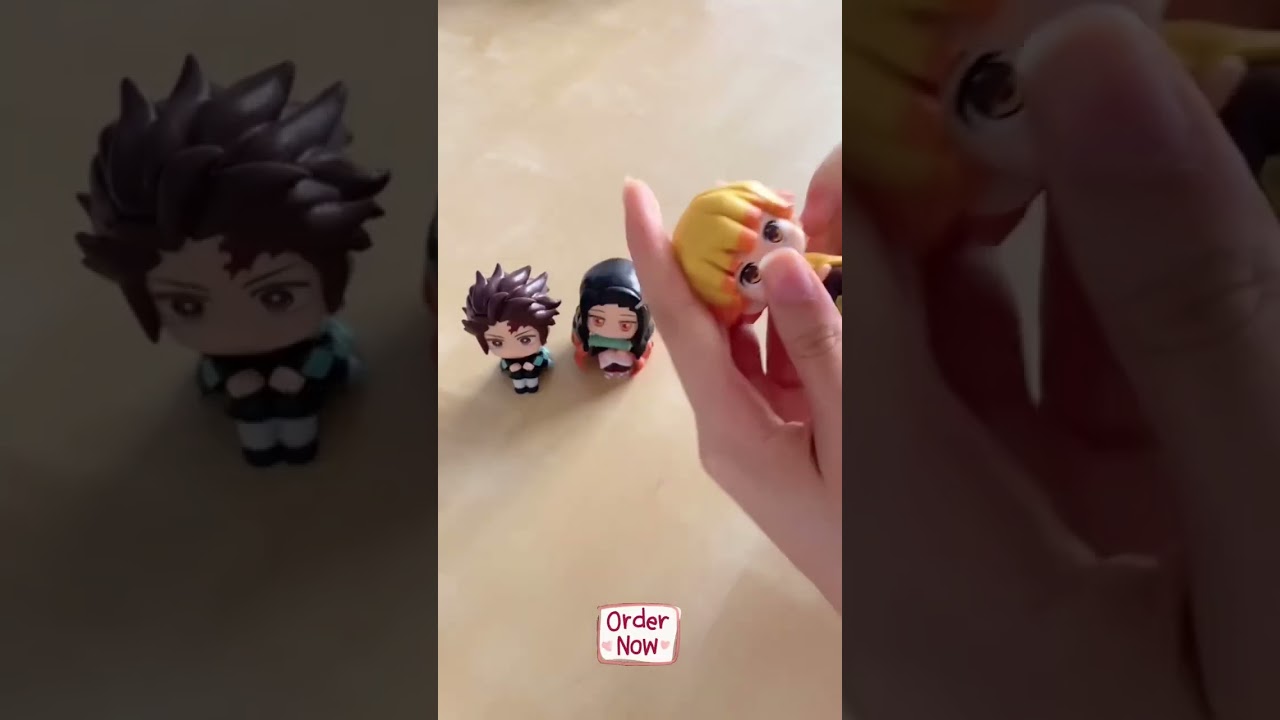 ⚔️ Demon Slayer Small Action Figures | Mini Anime Collectibles 🔥 