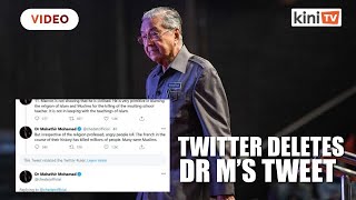Twitter Removes Dr Ms Post On France For Glorifying Violence