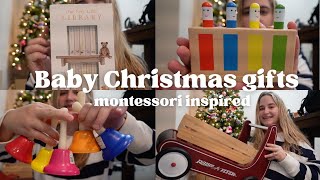 Montessori-Inspired Christmas Gifts for Infants | 6-9 Month Old Toys