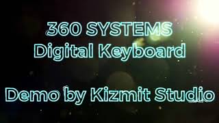 360 SYSTEMS Digital Keyboard - Rare and Historic Synthesizer Demo